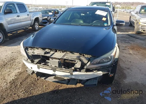 2015 Hyundai Genesis 5.0 z USA, uszkodzony, nr VIN KMHGN4JF3FU092096